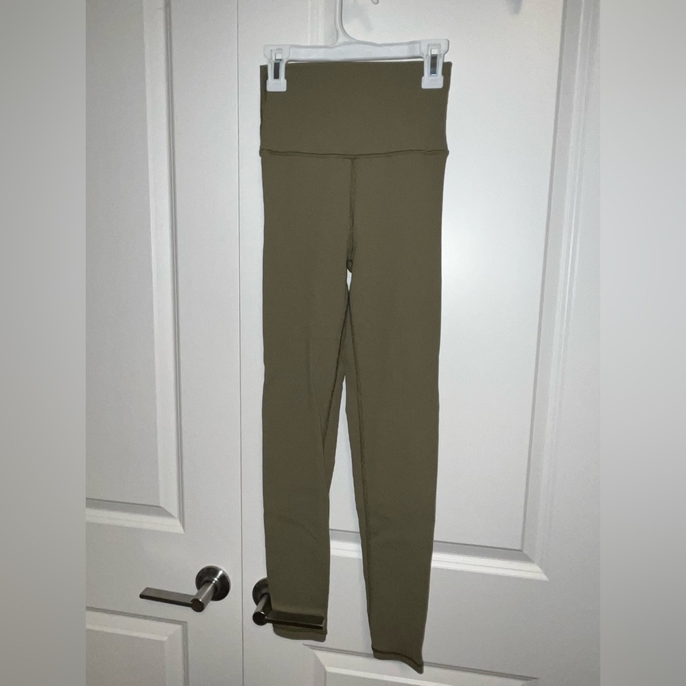 Aerie ribbed legging size small (courtyard color)